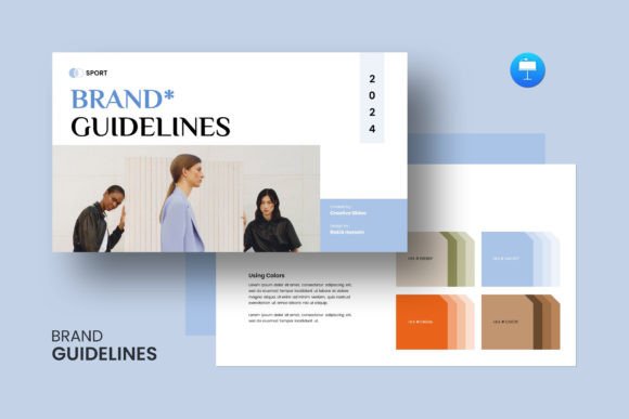 Download Brand Guidelines Keynote Template - Premium Resources