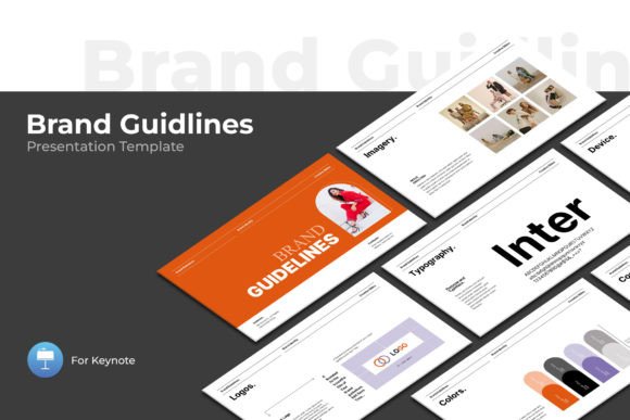 Download Brand Guidelines Keynote Template - Brand guidelines Collection